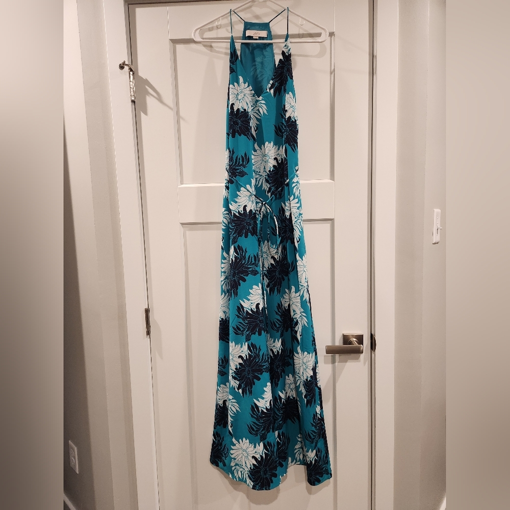 Loft Size 8 floral print maxi